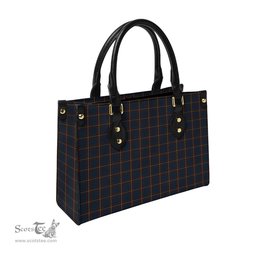 Scottish MacLaine of Lochbuie Hunting Tartan Leather Bag for Women Scottish Plaid Tartan Plaid - ScotsTee - scotstee.com