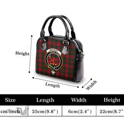 Scottish MacDuff Tartan Shoulder Handbags with Family Crest Scottish Plaid Tartan Plaid - ScotsTee - scotstee.com