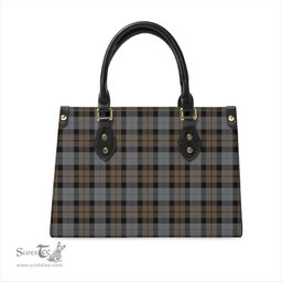 Scottish MacKay Weathered Tartan Leather Bag for Women Scottish Plaid Tartan Plaid - ScotsTee - scotstee.com