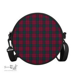 Scottish Lindsay Tartan Round Crossbody Bags - Round Purse Scottish Plaid Tartan Plaid - ScotsTee - scotstee.com