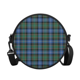 Scottish MacRae Hunting Ancient Tartan Round Crossbody Bags - Round Purse Scottish Plaid Tartan Plaid - ScotsTee - scotstee.com