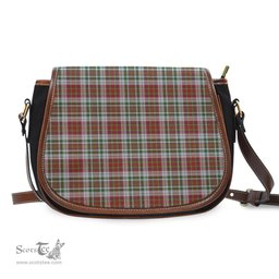Scottish MacAlister Dress Tartan Saddle Crossbody Bag Scottish Plaid Tartan Plaid - ScotsTee - scotstee.com