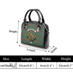 Scottish MacKintosh Hunting Ancient Tartan Shoulder Handbags with Family Crest Scottish Plaid Tartan Plaid - ScotsTee - scotstee.com