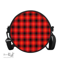 Scottish MacIver Modern Tartan Round Crossbody Bags - Round Purse Scottish Plaid Tartan Plaid - ScotsTee - scotstee.com