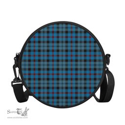 Scottish MacCorquodale Tartan Round Crossbody Bags - Round Purse Scottish Plaid Tartan Plaid - ScotsTee - scotstee.com