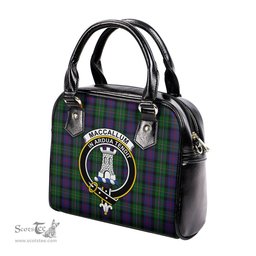 Scottish MacCallum Tartan Shoulder Handbags with Family Crest Scottish Plaid Tartan Plaid - ScotsTee - scotstee.com