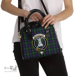 Scottish MacCallum Tartan Shoulder Handbags with Family Crest Scottish Plaid Tartan Plaid - ScotsTee - scotstee.com