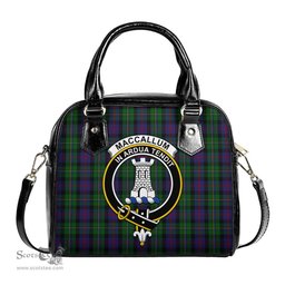 Scottish MacCallum Tartan Shoulder Handbags with Family Crest Scottish Plaid Tartan Plaid - ScotsTee - scotstee.com