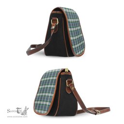 Scottish MacInnes Dress Tartan Saddle Crossbody Bag Scottish Plaid Tartan Plaid - ScotsTee - scotstee.com
