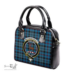 Scottish MacCorquodale Tartan Shoulder Handbags with Family Crest Scottish Plaid Tartan Plaid - ScotsTee - scotstee.com