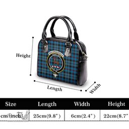 Scottish MacCorquodale Tartan Shoulder Handbags with Family Crest Scottish Plaid Tartan Plaid - ScotsTee - scotstee.com