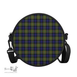 Scottish MacLaren Modern Tartan Round Crossbody Bags - Round Purse Scottish Plaid Tartan Plaid - ScotsTee - scotstee.com