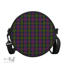 Scottish MacLennan Tartan Round Crossbody Bags - Round Purse Scottish Plaid Tartan Plaid - ScotsTee - scotstee.com