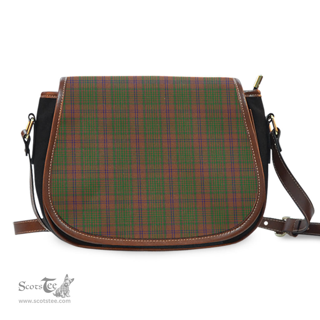 Scottish MacGillivray Hunting Tartan Saddle Crossbody Bag Scottish Plaid Tartan Plaid - ScotsTee - scotstee.com