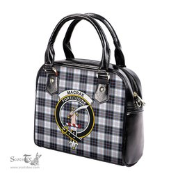 Scottish MacRae Dress Modern Tartan Shoulder Handbags with Family Crest Scottish Plaid Tartan Plaid - ScotsTee - scotstee.com