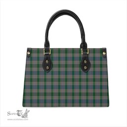 Scottish Lloyd of Wales Tartan Leather Bag for Women Scottish Plaid Tartan Plaid - ScotsTee - scotstee.com