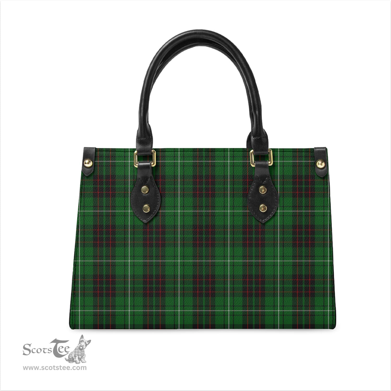 Scottish MacAulay of Lewis Tartan Leather Bag for Women Scottish Plaid Tartan Plaid - ScotsTee - scotstee.com