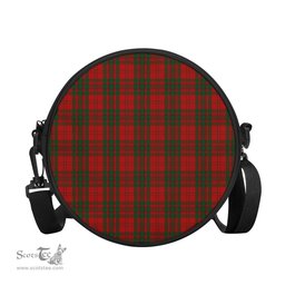 Scottish Livingston Tartan Round Crossbody Bags - Round Purse Scottish Plaid Tartan Plaid - ScotsTee - scotstee.com