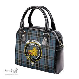 Scottish MacTavish Dress Tartan Shoulder Handbags with Family Crest Scottish Plaid Tartan Plaid - ScotsTee - scotstee.com