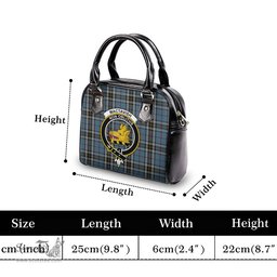 Scottish MacTavish Dress Tartan Shoulder Handbags with Family Crest Scottish Plaid Tartan Plaid - ScotsTee - scotstee.com