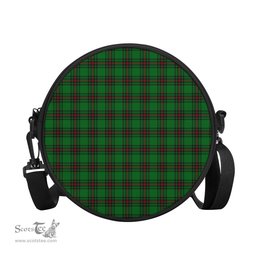 Scottish Lundin Tartan Round Crossbody Bags - Round Purse Scottish Plaid Tartan Plaid - ScotsTee - scotstee.com