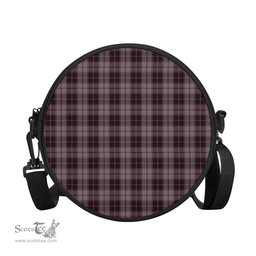 Scottish MacPherson Hunting Tartan Round Crossbody Bags - Round Purse Scottish Plaid Tartan Plaid - ScotsTee - scotstee.com