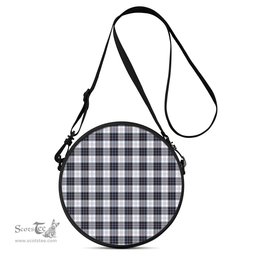 Scottish MacRae Dress Modern Tartan Round Crossbody Bags - Round Purse Scottish Plaid Tartan Plaid - ScotsTee - scotstee.com
