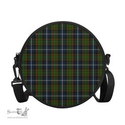 Scottish MacRae Hunting Tartan Round Crossbody Bags - Round Purse Scottish Plaid Tartan Plaid - ScotsTee - scotstee.com