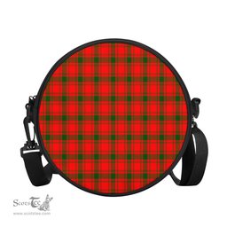Scottish MacQuarrie Modern Tartan Round Crossbody Bags - Round Purse Scottish Plaid Tartan Plaid - ScotsTee - scotstee.com