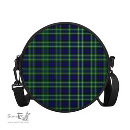 Scottish MacNeil of Colonsay Modern Tartan Round Crossbody Bags - Round Purse Scottish Plaid Tartan Plaid - ScotsTee - scotstee.com