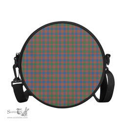Scottish MacIntyre Ancient Tartan Round Crossbody Bags - Round Purse Scottish Plaid Tartan Plaid - ScotsTee - scotstee.com