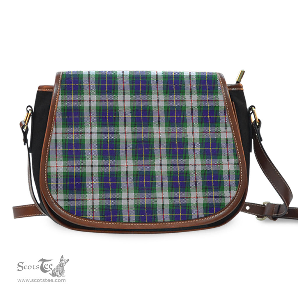 Scottish MacLeod Of Californian Tartan Saddle Crossbody Bag Scottish Plaid Tartan Plaid - ScotsTee - scotstee.com