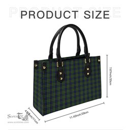 Scottish MacNeil of Colonsay Tartan Leather Bag for Women Scottish Plaid Tartan Plaid - ScotsTee - scotstee.com