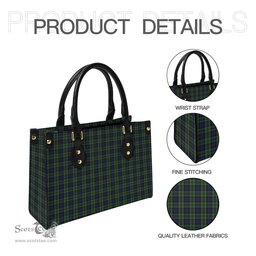 Scottish MacNeil of Colonsay Tartan Leather Bag for Women Scottish Plaid Tartan Plaid - ScotsTee - scotstee.com