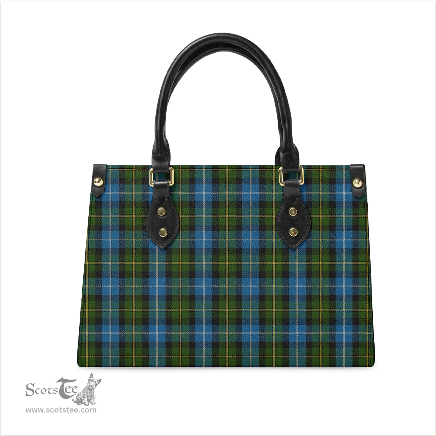 Scottish MacNeil of Barra Tartan Leather Bag for Women Scottish Plaid Tartan Plaid - ScotsTee - scotstee.com
