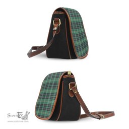 Scottish MacAulay Hunting Ancient Tartan Saddle Crossbody Bag Scottish Plaid Tartan Plaid - ScotsTee - scotstee.com