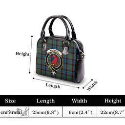 Scottish MacNicol Hunting Tartan Shoulder Handbags with Family Crest Scottish Plaid Tartan Plaid - ScotsTee - scotstee.com