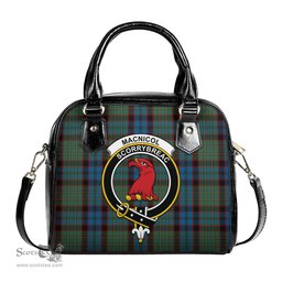 Scottish MacNicol Hunting Tartan Shoulder Handbags with Family Crest Scottish Plaid Tartan Plaid - ScotsTee - scotstee.com