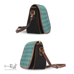 Scottish MacNeil of Colonsay Ancient Tartan Saddle Crossbody Bag Scottish Plaid Tartan Plaid - ScotsTee - scotstee.com