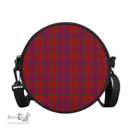 Scottish MacNab Old Tartan Round Crossbody Bags - Round Purse Scottish Plaid Tartan Plaid - ScotsTee - scotstee.com