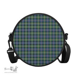 Scottish MacDonell of Glengarry Ancient Tartan Round Crossbody Bags - Round Purse Scottish Plaid Tartan Plaid - ScotsTee - scotstee.com