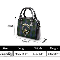 Scottish MacMillan Hunting Tartan Shoulder Handbags with Family Crest Scottish Plaid Tartan Plaid - ScotsTee - scotstee.com