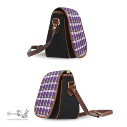 Scottish MacDonald Dress Modern Tartan Saddle Crossbody Bag Scottish Plaid Tartan Plaid - ScotsTee - scotstee.com
