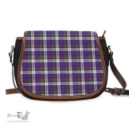 Scottish MacDonald Dress Modern Tartan Saddle Crossbody Bag Scottish Plaid Tartan Plaid - ScotsTee - scotstee.com