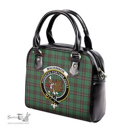 Scottish MacKinnon Hunting Ancient Tartan Shoulder Handbags with Family Crest Scottish Plaid Tartan Plaid - ScotsTee - scotstee.com
