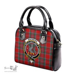 Scottish MacBean Tartan Shoulder Handbags with Family Crest Scottish Plaid Tartan Plaid - ScotsTee - scotstee.com
