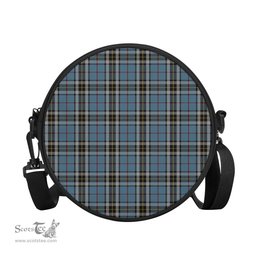 Scottish MacTavish Dress Tartan Round Crossbody Bags - Round Purse Scottish Plaid Tartan Plaid - ScotsTee - scotstee.com