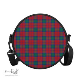 Scottish Lindsay Modern Tartan Round Crossbody Bags - Round Purse Scottish Plaid Tartan Plaid - ScotsTee - scotstee.com