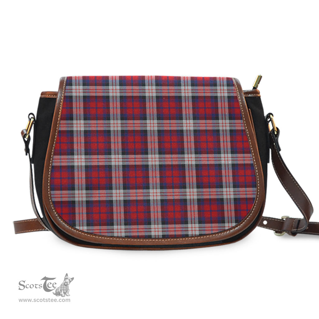 Scottish MacDonald Dress Irish Tartan Saddle Crossbody Bag Scottish Plaid Tartan Plaid - ScotsTee - scotstee.com
