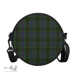 Scottish MacInnes Tartan Round Crossbody Bags - Round Purse Scottish Plaid Tartan Plaid - ScotsTee - scotstee.com